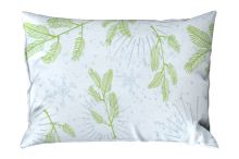 Vánoční Bavlněné povlečení BASIC MENDA bílé (5)