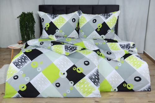 Krepové povlečení TALONA limetkové