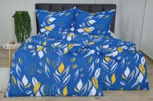 Povlečení mikrosatén REZILA modré