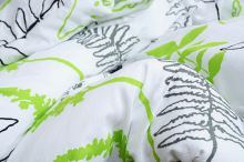 Povlečení MUŠELÍN mikro FOGERA limetkové (5)