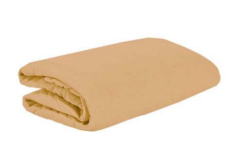 AKCE! Jersey prostěradlo EKONOM 90x200 cm béžové