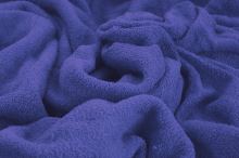 TOP Q froté prostěradlo TMAVĚ MODRÉ 90x200 cm