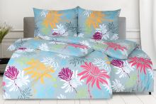 Povlečení z mikrovlákna s bavlněným efektem prodloužené PILEA šedé