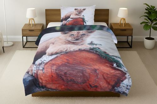 Povlečení fototisk mikrovlákno LVÍČE