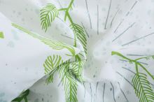 Vánoční Bavlněné povlečení BASIC MENDA bílé (7)