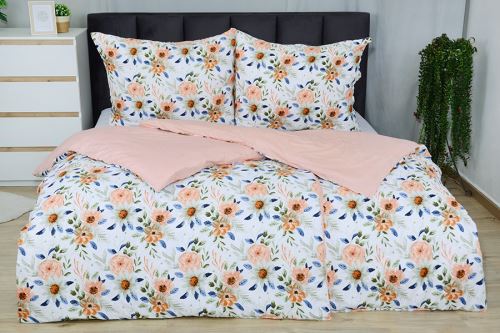 Jarní Povlečení mikrosatén EXCLUSIVE ANELA