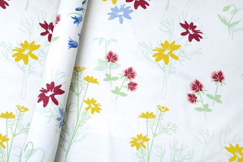 Látka PLUS KETA žlutá 145 cm