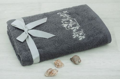 Osuška LIPTO tmavě šedá