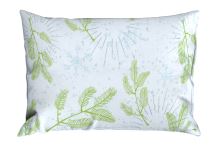 Vánoční Bavlněné povlečení BASIC MENDA bílé (4)