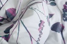 Povlečení MUŠELÍN mikro SINA fialovorůžové (4)