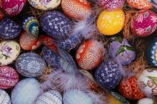 PVC ubrus VELIKONOČNÍ KRASLICE 140x180 cm