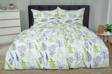 Povlečení MUŠELÍN mikro FOGERA limetkové (6)