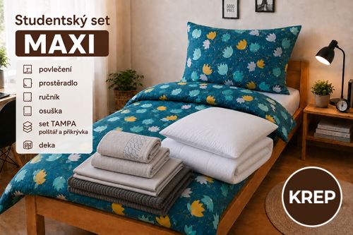 Studentský set MAXI TULIPA petrolejový