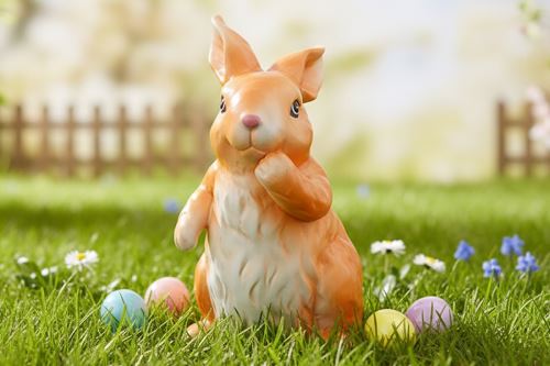 Keramická dekorace ZAJÍČEK velký