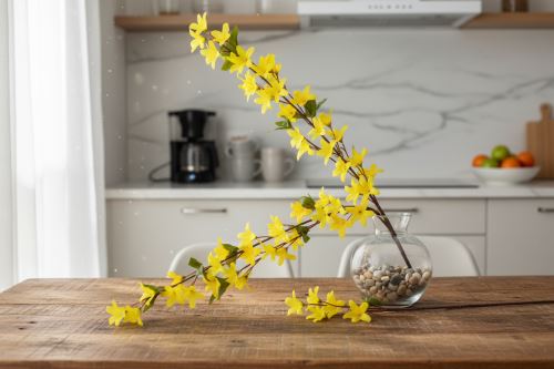 Umělé kvítí ZLATICE velká