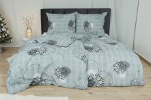 Bavlněné povlečení PLUS 4dílné IGLA šedé