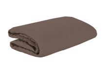AKCE! Jersey prostěradlo EKONOM 90x200 cm hnědé