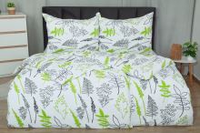 Povlečení MUŠELÍN mikro FOGERA limetkové (1)