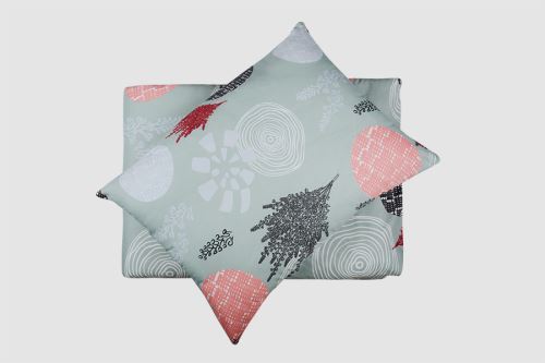 Bavlněné povlečení BASIC prodloužené SNELA šedé