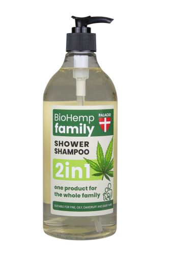 Konopný sprchový šampon 2v1 750 ml