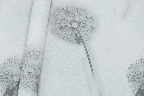 Látka Basic DUVA šedá 145 cm