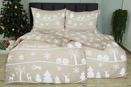 Vánoční Povlečení TOP EXCLUSIVE ZIMA