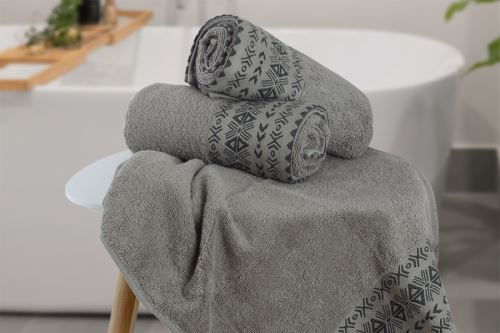 Ručník PURA šedý