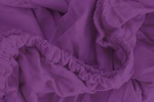 AKCE! Jersey prostěradlo EKONOM 90x200 cm fialové