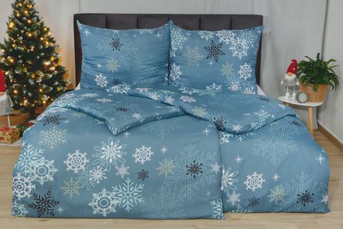 Povlečení mikro BASIC TORA modré