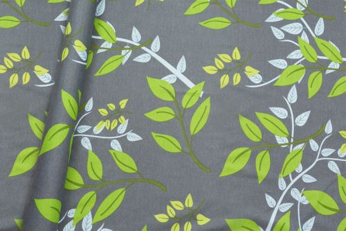 Látka PLUS LOMBA šedá 145 cm