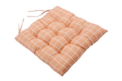 Sedák na židli KVADRA oranžový