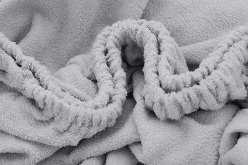 AKCE! Froté prostěradlo EKONOM 90x200 cm světle šedé