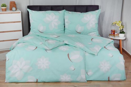 Jarní Bavlněné povlečení PLUS SUMA mint