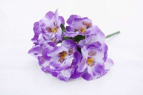 Umělé kvítí MACEŠKA fialová
