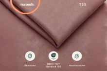 Čalouněná postel MURANA starorůžová - výška čela 90 cm (6)