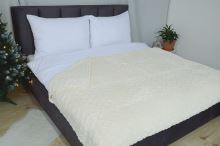 Mikroflanelová deka MODA krémová 150x200 cm (2)