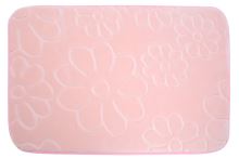 Koupelnová předložka KYTIČKY starorůžová