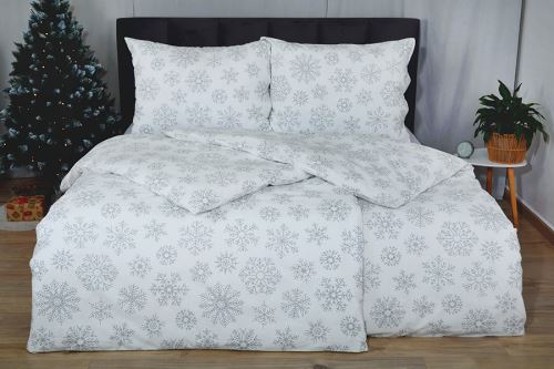 Vánoční Bavlněné povlečení PREMIUM FLAKA