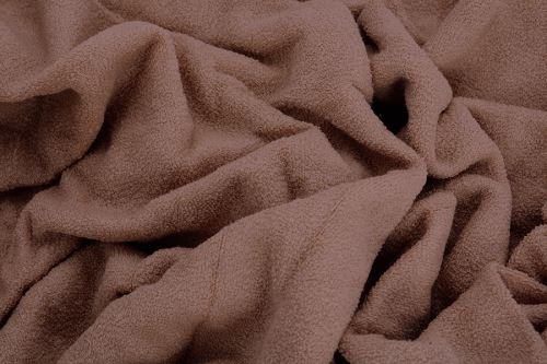 TOP Q froté prostěradlo HNĚDÉ 90x200 cm