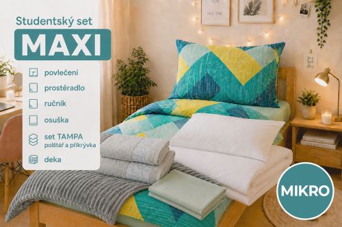 Studentský set MAXI ZERINA petrolejový