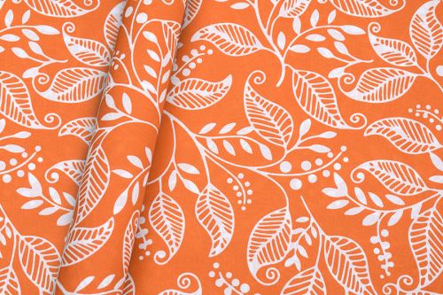 Látka BASIC LISA cihlová 145 cm