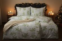 Vánoční Bavlněné povlečení BASIC MENDA bílé