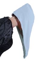Rychleschnoucí turban na vlasy RENA světle modrý (2)