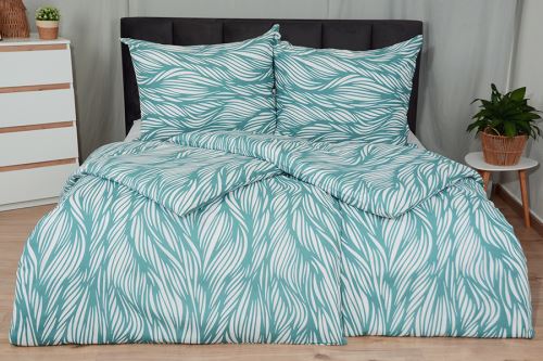 Bavlněné povlečení PLUS BONITA petrolejové