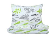 Povlečení MUŠELÍN mikro FOGERA limetkové (3)