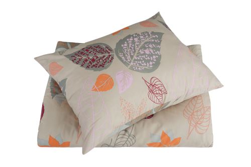 Bavlněné povlečení PLUS prodloužené KASTA béžové