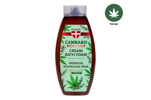 Konopí s rozmarýnem koupelová pěna 500 ml