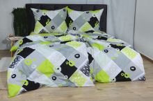 Krepové povlečení TALONA limetkové (3)