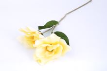 Umělé kvítí MAGNOLIE VELKÁ žlutá