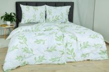 Vánoční Bavlněné povlečení BASIC MENDA bílé (1)